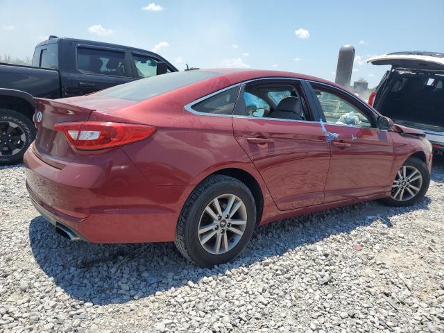  HYUNDAI SONATA 2016 Червоний