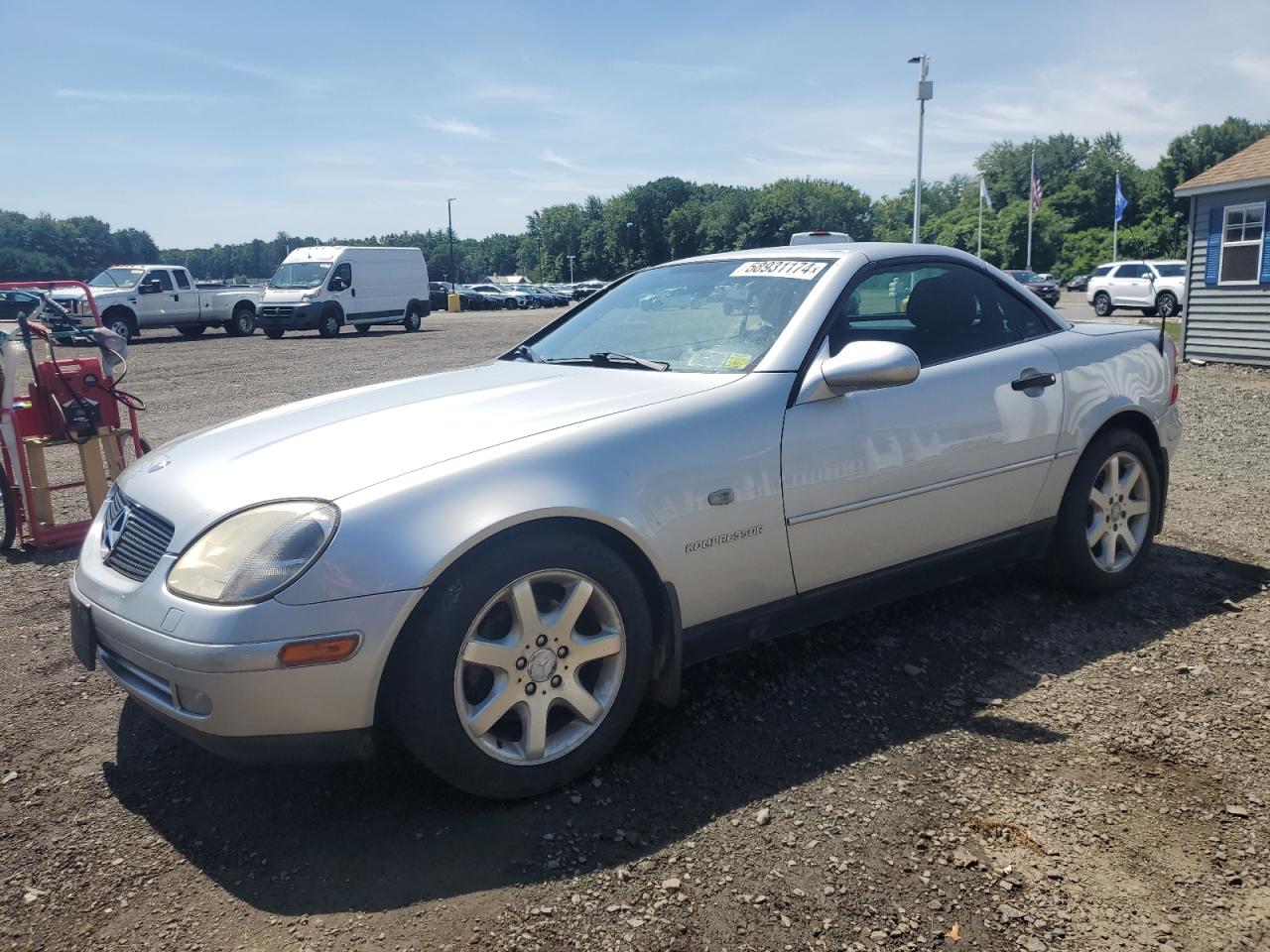 1999 Mercedes-Benz Slk 230 Kompressor VIN: WDBKK47F5XF097707 Lot: 58931174