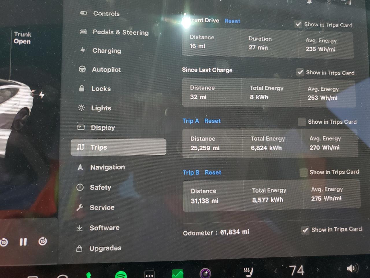 5YJ3E1EB8KF413822 2019 Tesla Model 3