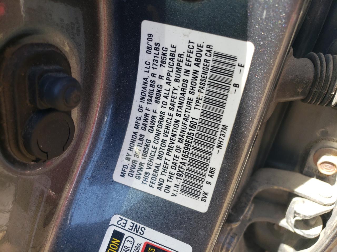 2009 Honda Civic - Image 12