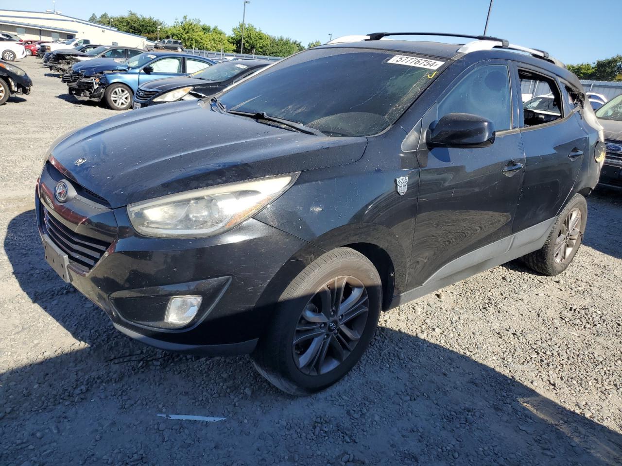 2015 Hyundai Tucson Limited на продаже в Sacramento, CA - Burn
