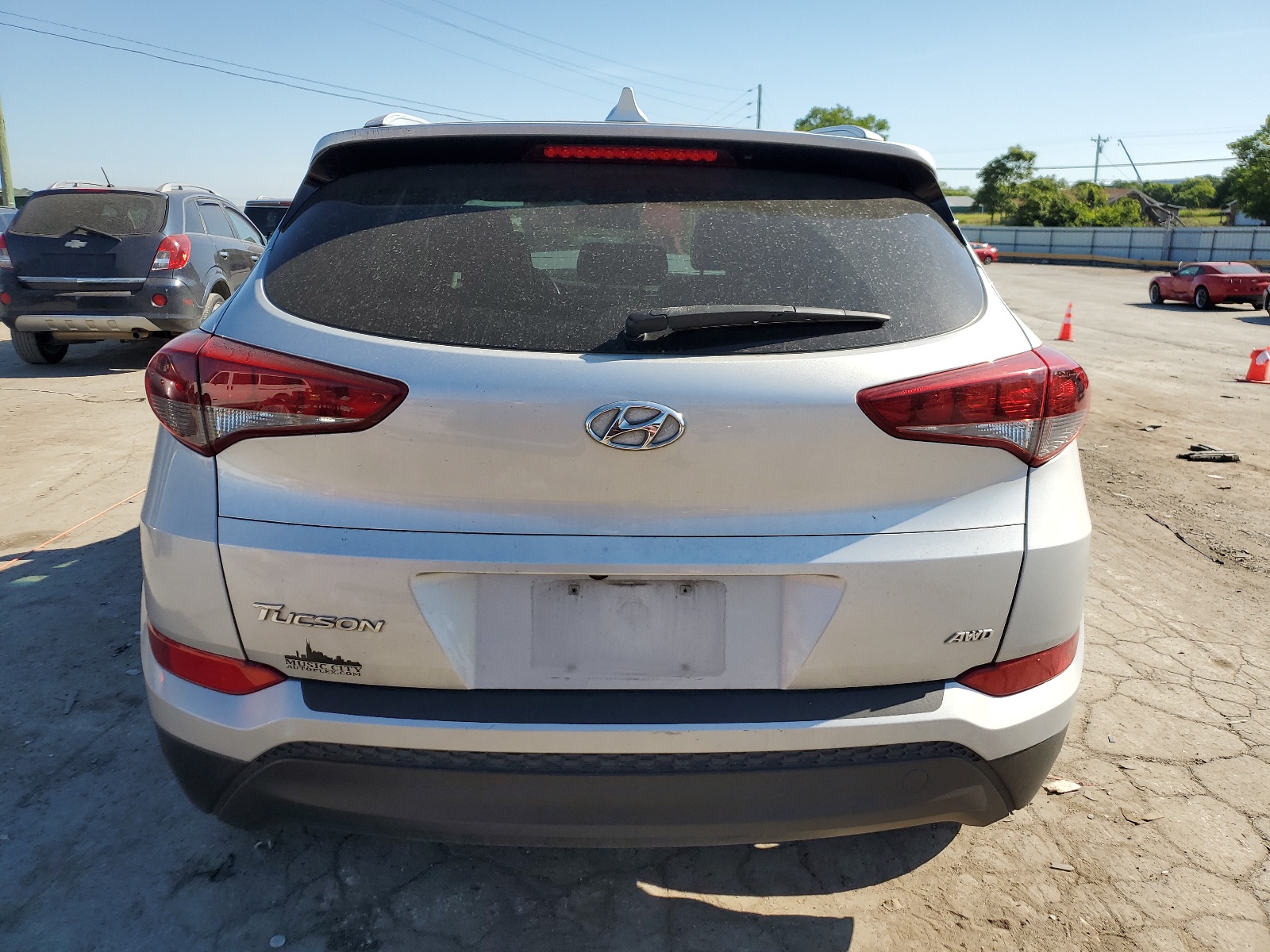 KM8J3CA40JU654596 2018 Hyundai Tucson Sel
