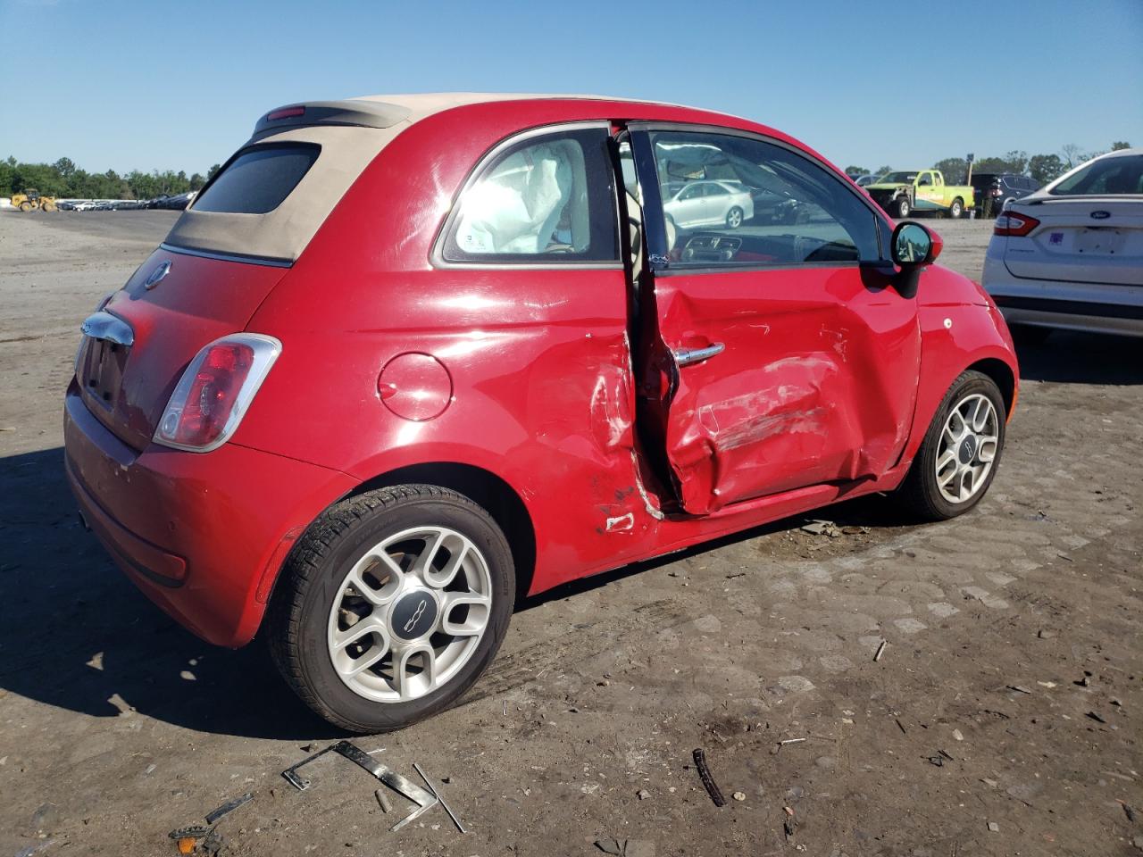 2014 Fiat 500 Pop VIN: 3C3CFFDR2ET275701 Lot: 58282634