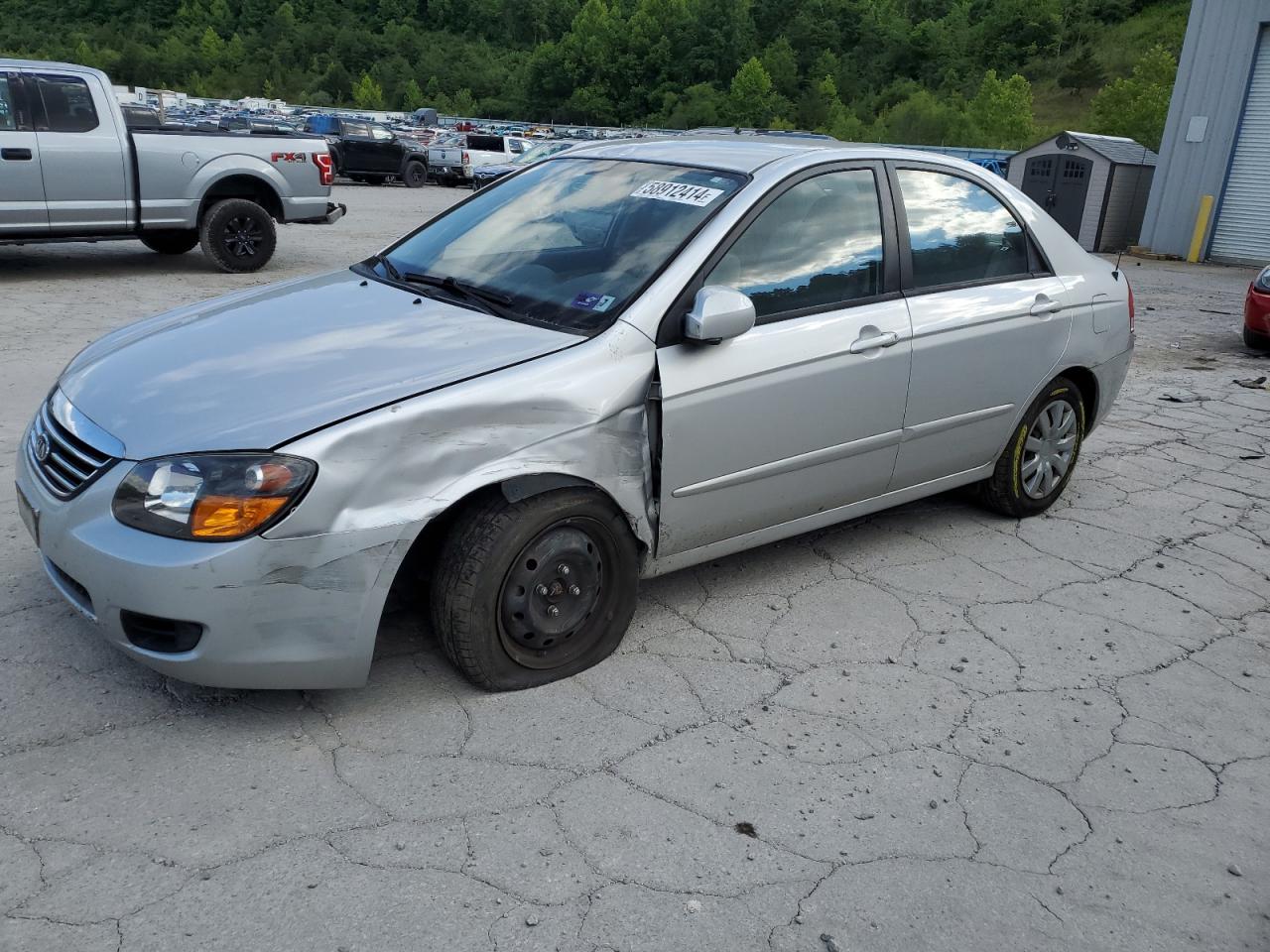 2009 Kia Spectra Ex VIN: KNAFE221095652255 Lot: 58912414