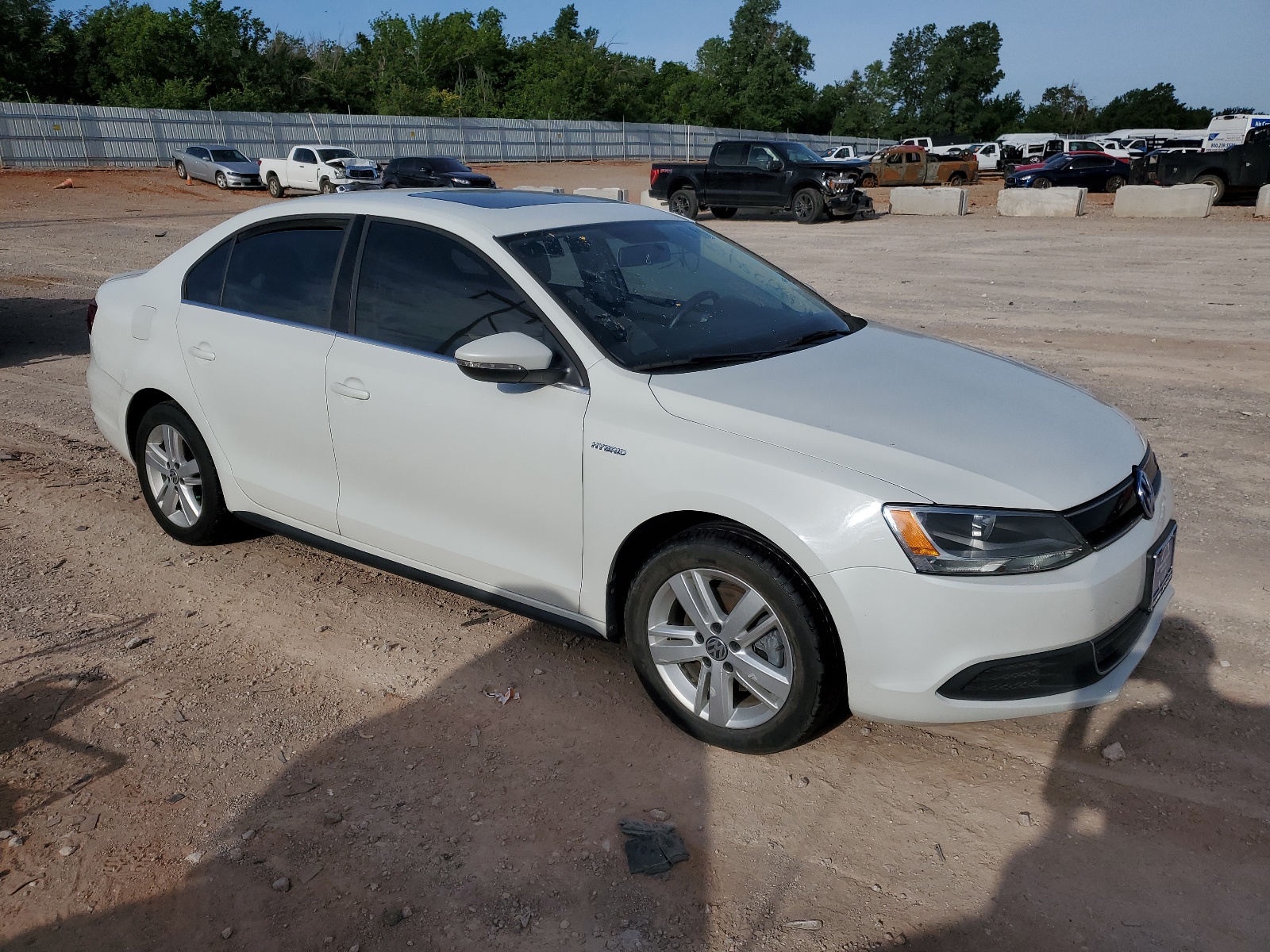 2014 Volkswagen Jetta Hybrid vin: 3VW637AJ1EM213445