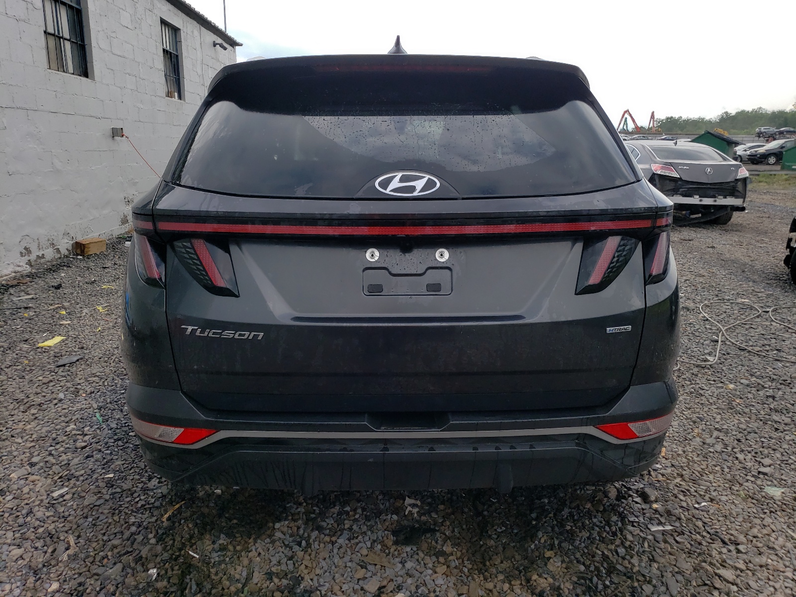 2022 Hyundai Tucson Sel vin: 5NMJFCAE1NH129161