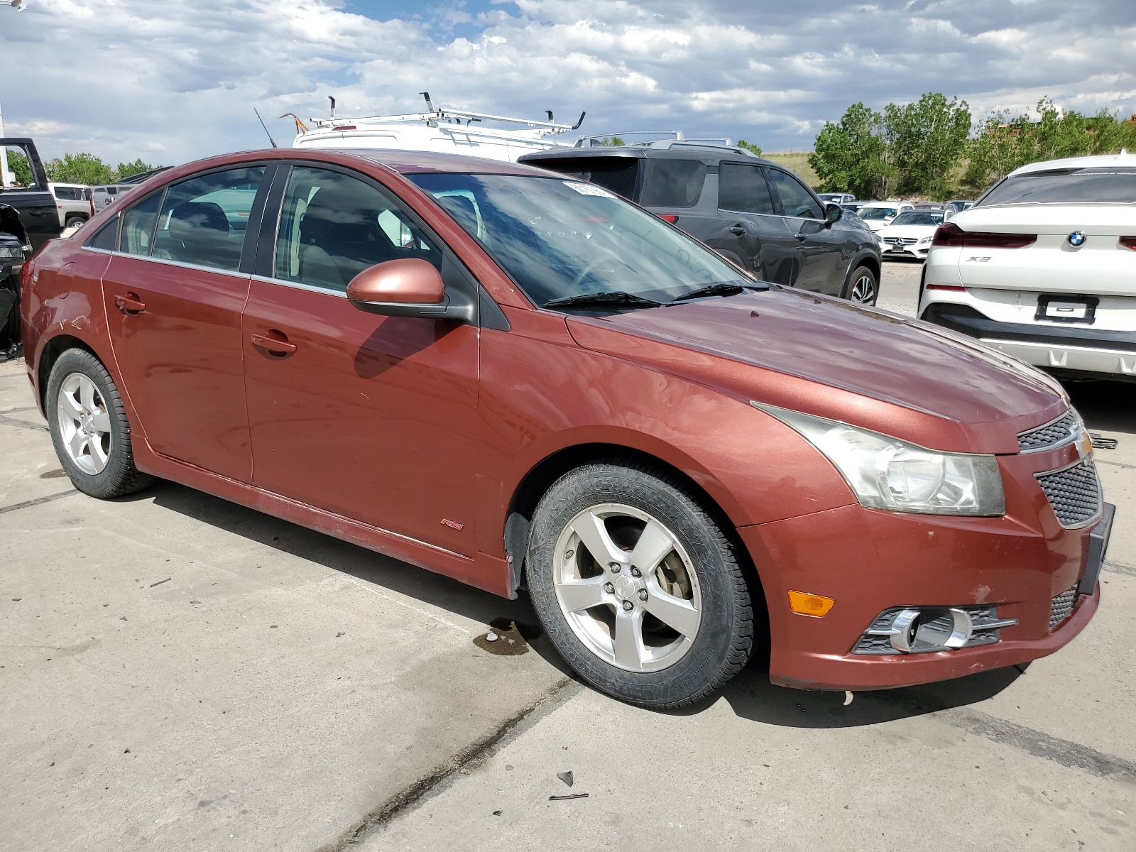 2012 Chevrolet Cruze Lt vin: 1G1PF5SC3C7308530