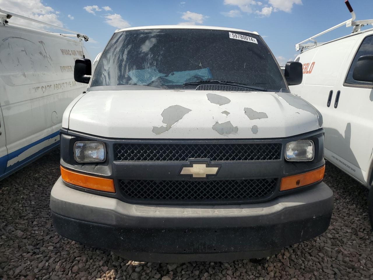 2012 Chevrolet Express G1500 VIN: 1GCSGAFX7C1178727 Lot: 59780014