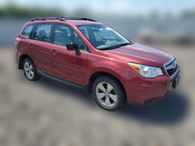  SUBARU FORESTER 2016 Красный