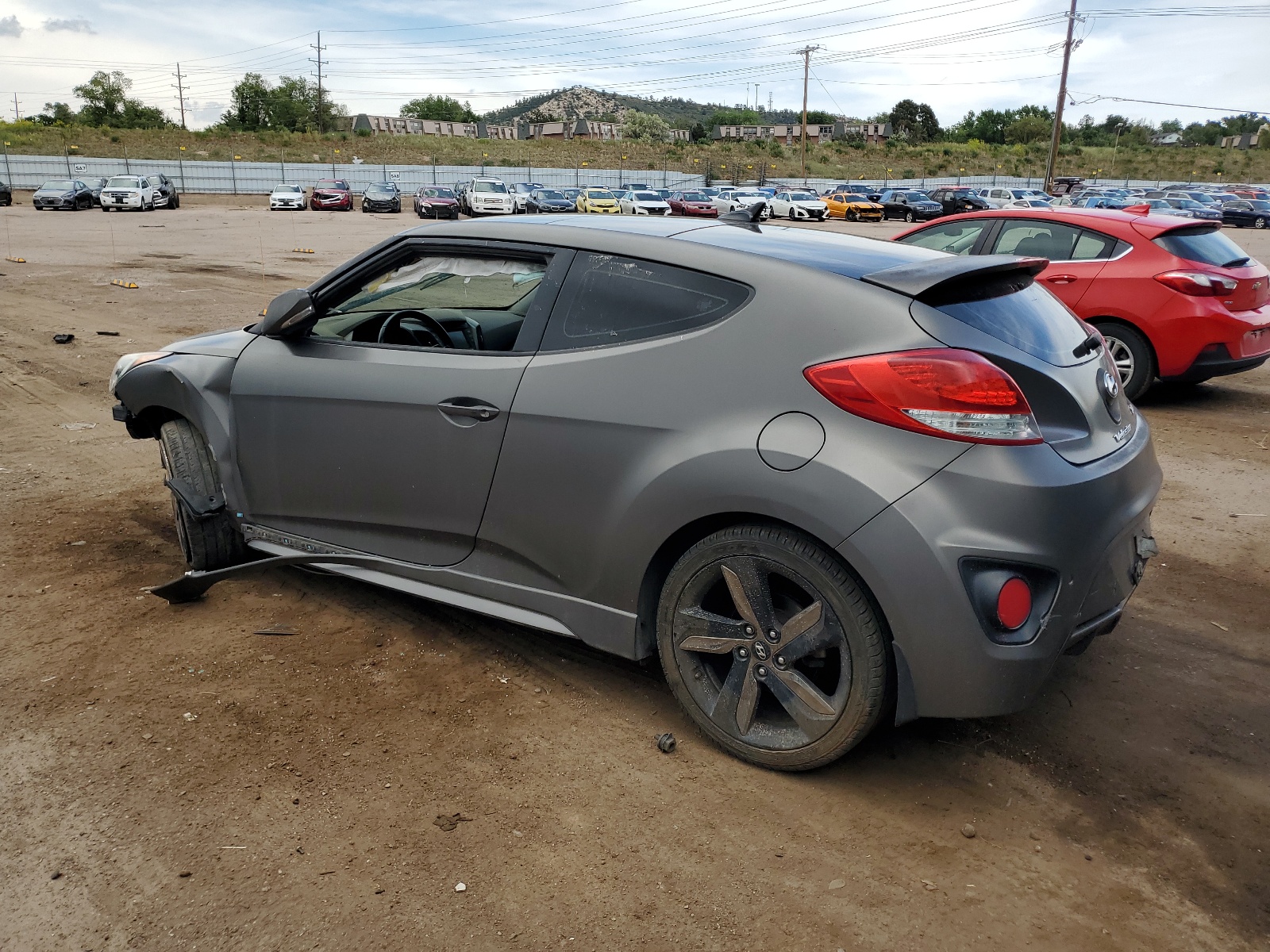 KMHTC6AE9EU191026 2014 Hyundai Veloster Turbo