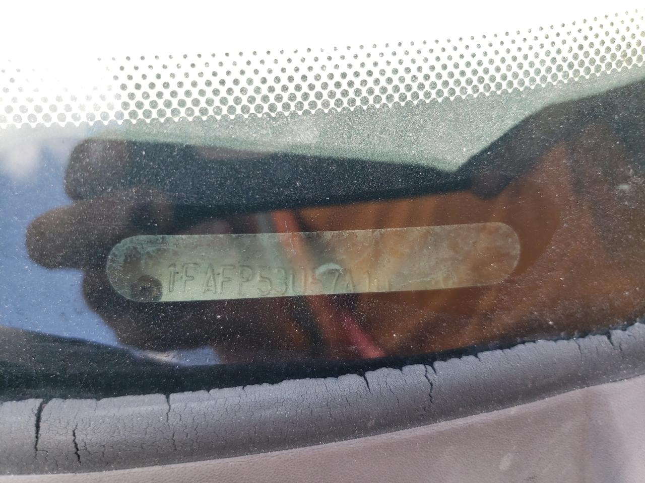 2007 Ford Taurus Se VIN: 1FAFP53U57A102938 Lot: 59986234