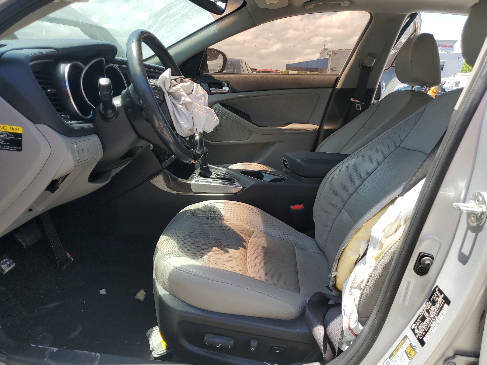 5XXGN4A77EG307240 2014 Kia Optima Ex