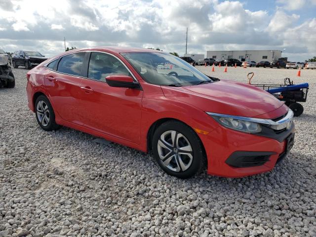 Sedans HONDA CIVIC 2016 Red