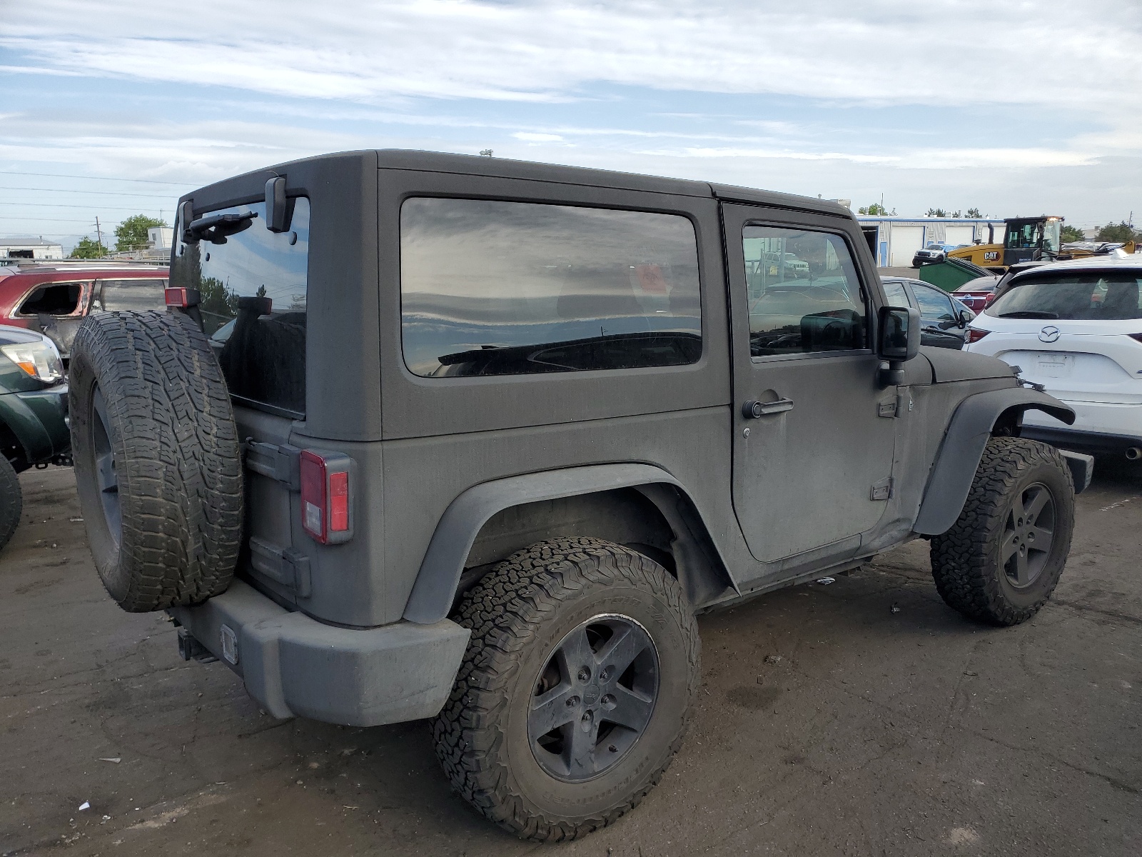 2014 Jeep Wrangler Sport vin: 1C4AJWAG3EL117108