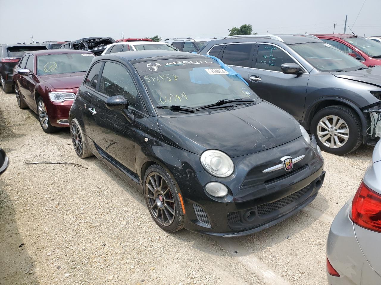 2015 Fiat 500 Abarth VIN: 3C3CFFFH9FT586158 Lot: 57348454