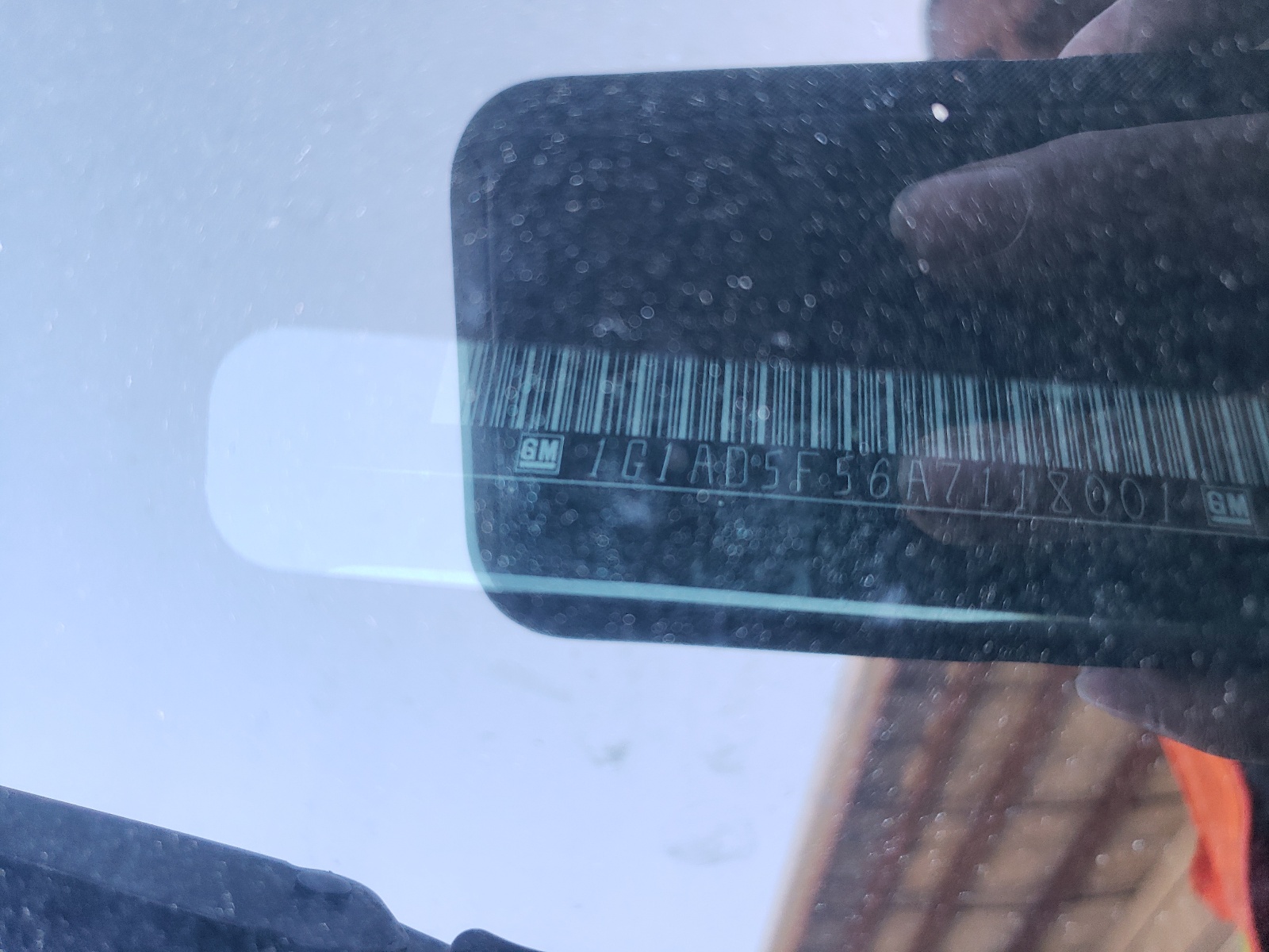 1G1AD5F56A7118001 2010 Chevrolet Cobalt 1Lt