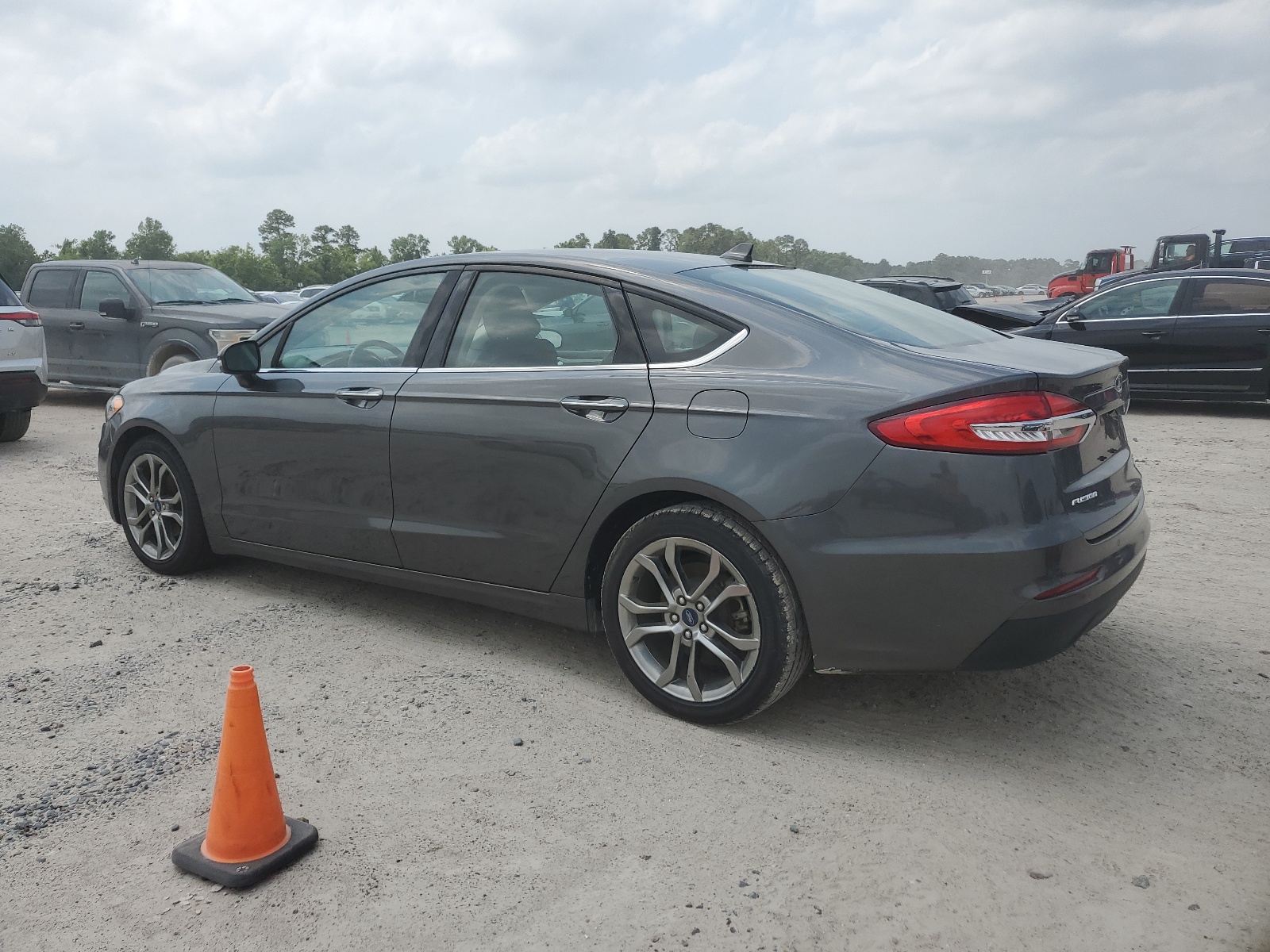 2020 Ford Fusion Sel vin: 3FA6P0CD4LR136792