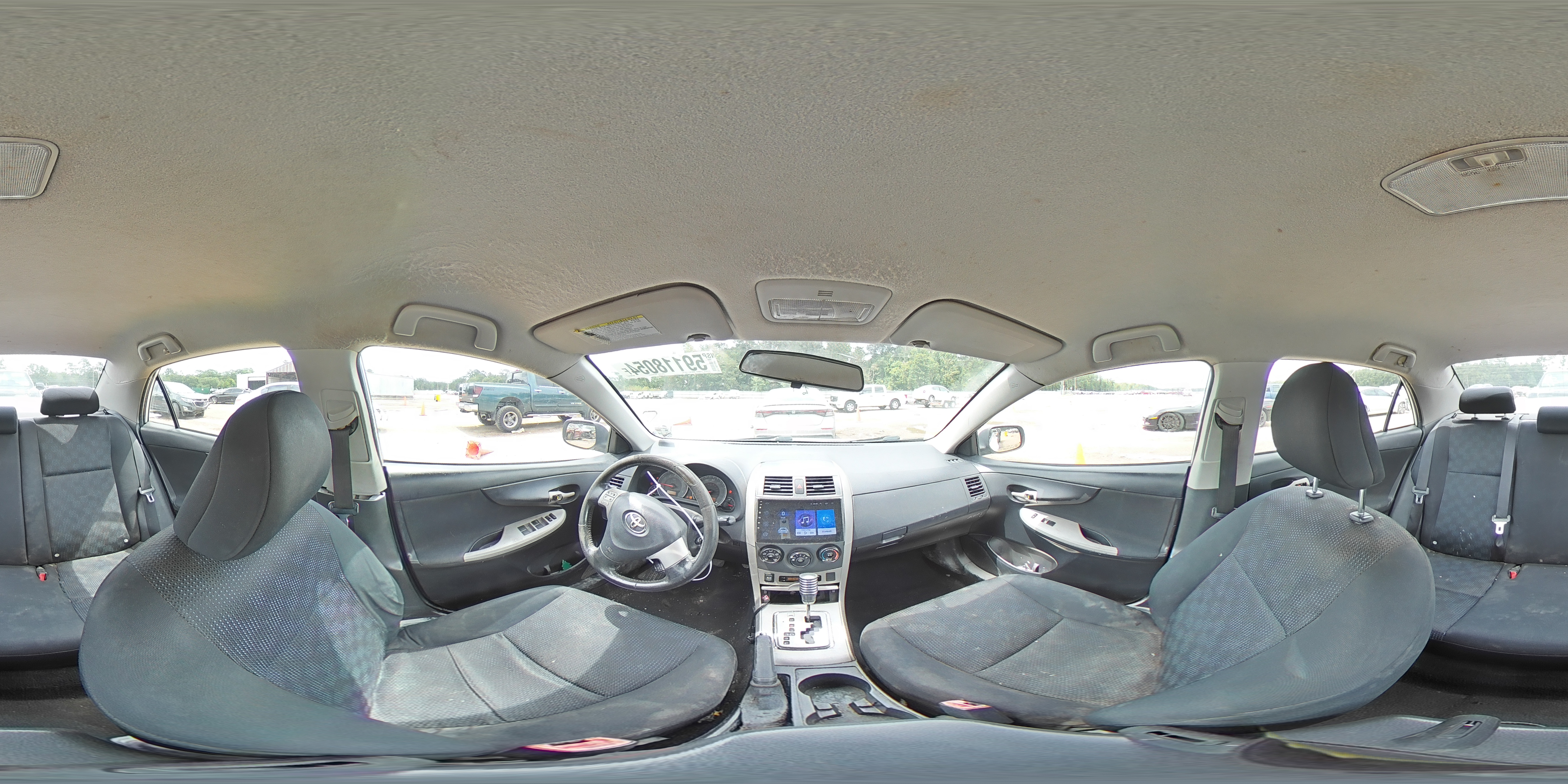 2010 Toyota Corolla Base VIN: 1NXBU4EE9AZ348099 Lot: 59118054