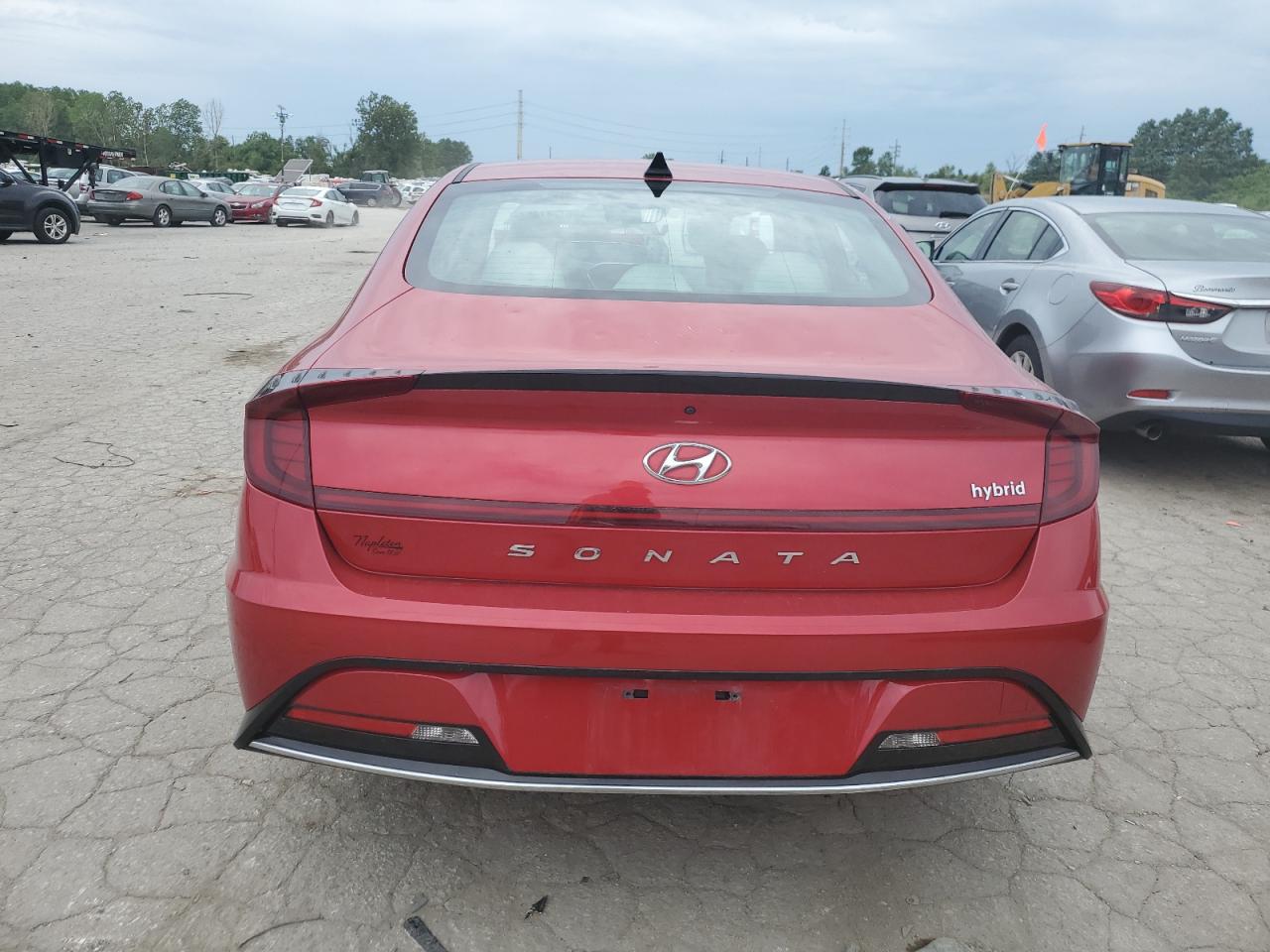 2021 Hyundai Sonata Hybrid VIN: KMHL34JJ0MA025852 Lot: 61241624