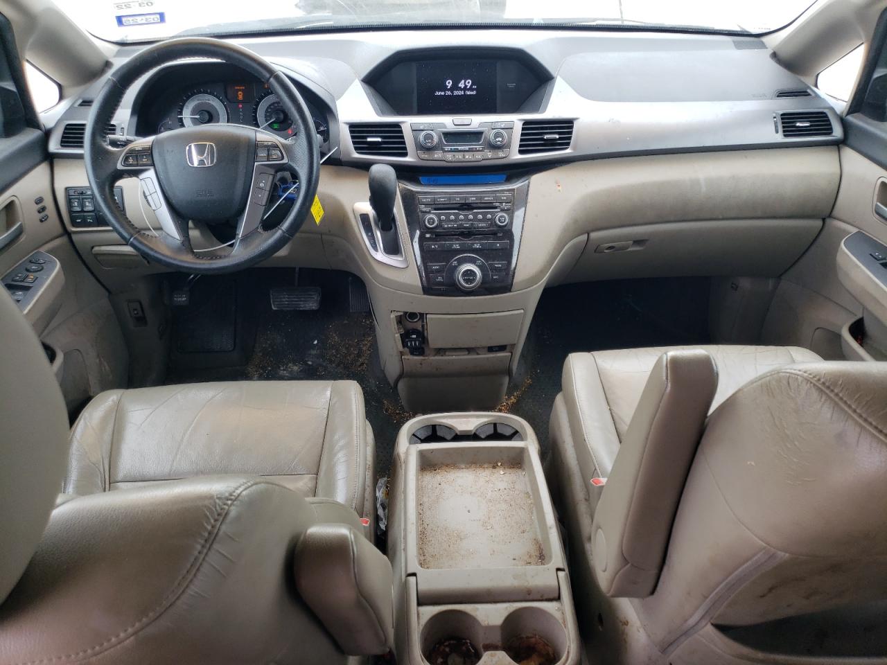 2011 Honda Odyssey Touring VIN: 5FNRL5H96BB034110 Lot: 60760064