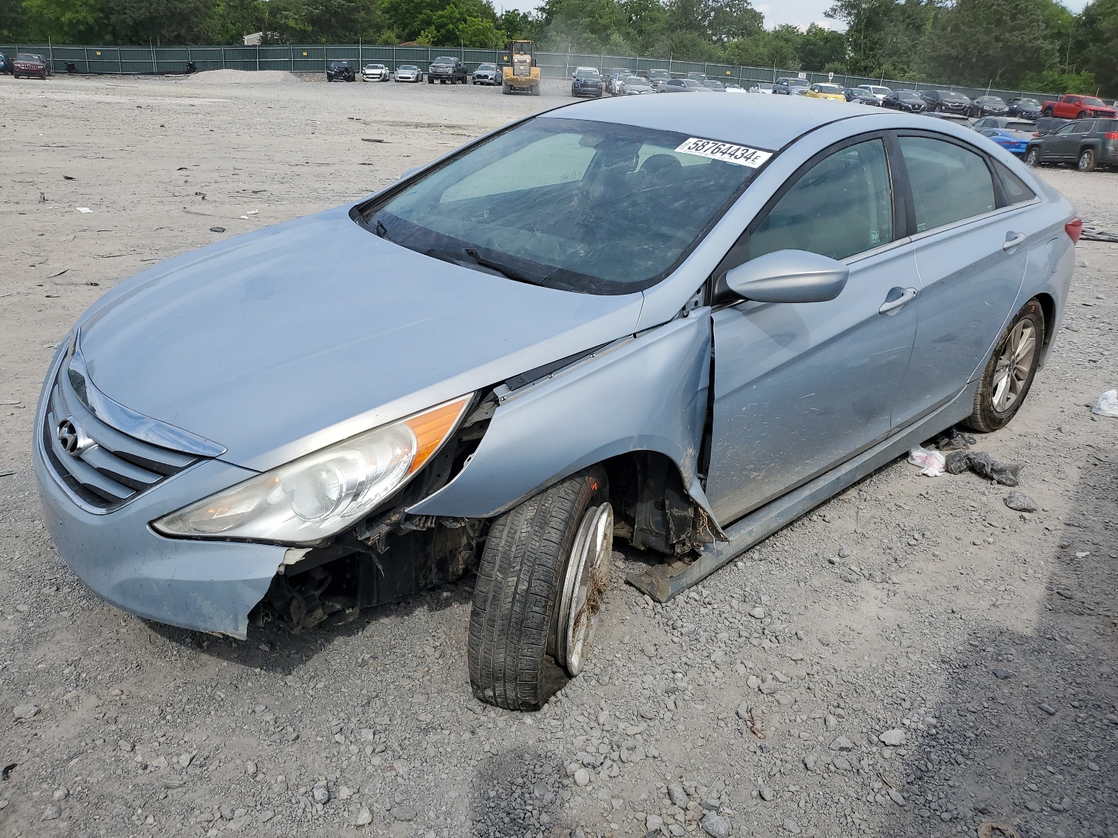 5NPEB4AC6EH860642 2014 Hyundai Sonata Gls