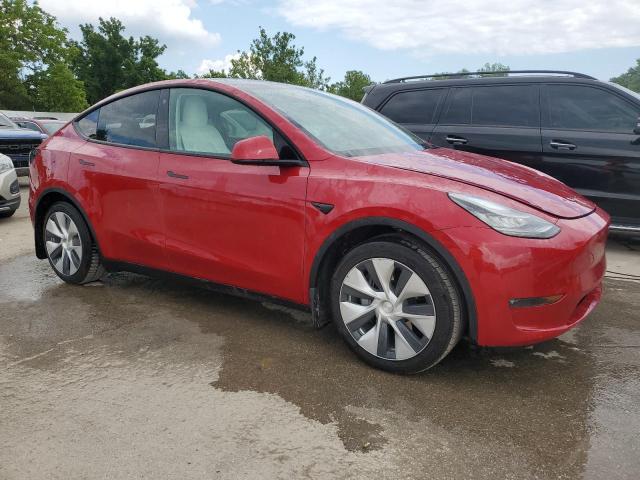  TESLA MODEL Y 2021 Красный