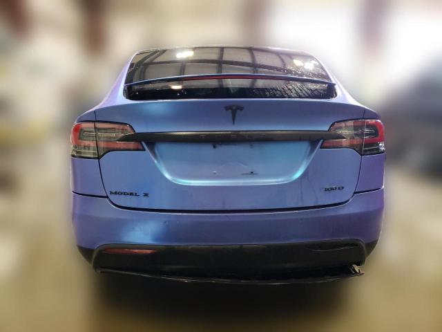  TESLA MODEL X 2017 Синій