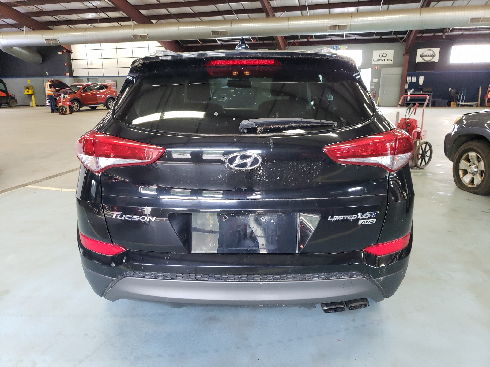 2016 Hyundai Tucson Limited vin: KM8J3CA28GU192361