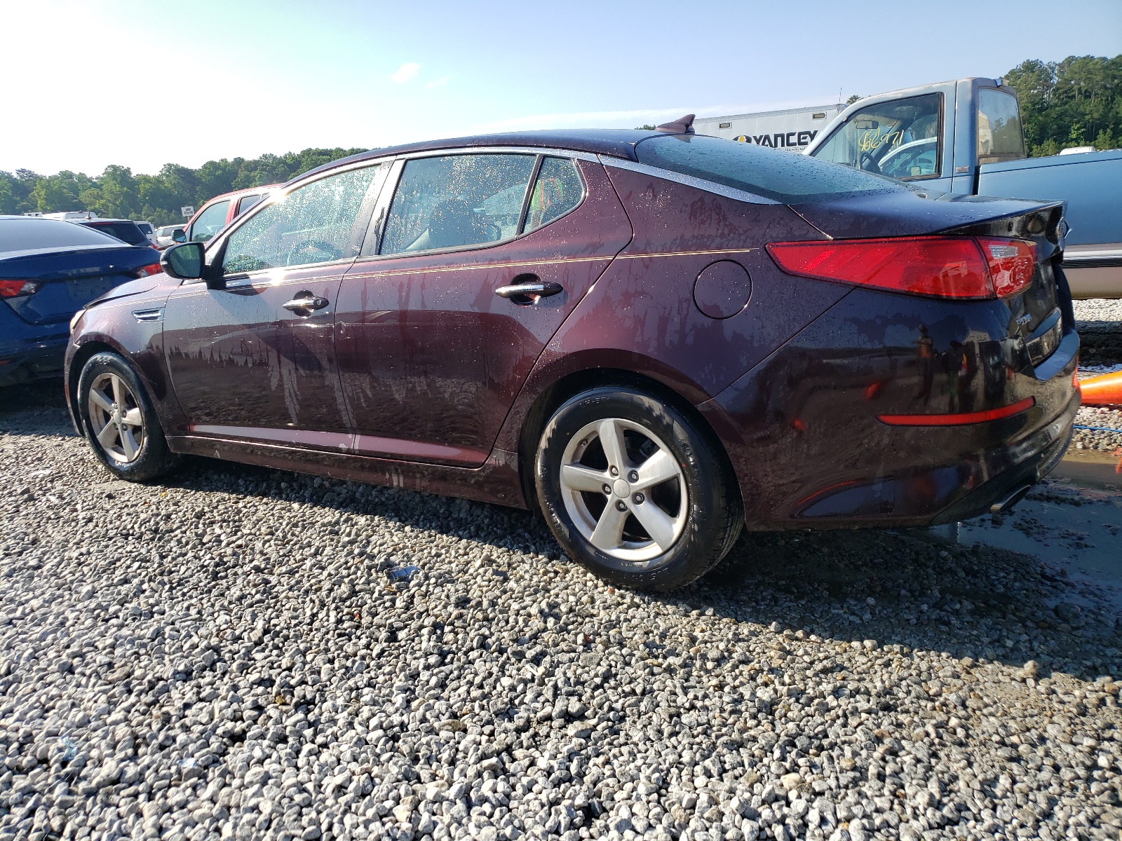 2015 Kia Optima Lx vin: 5XXGM4A76FG440270