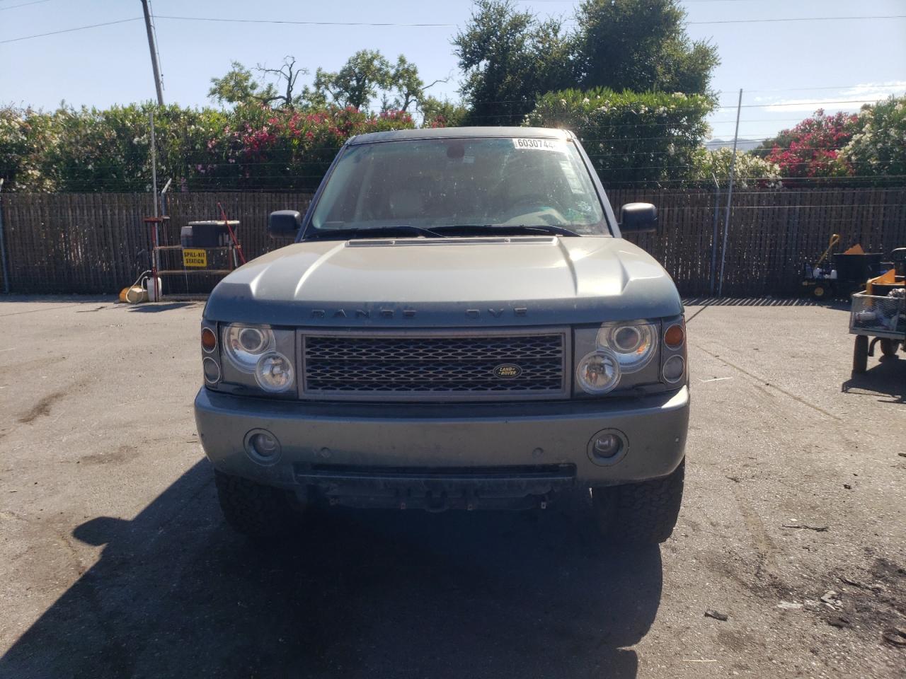 2005 Land Rover Range Rover Hse VIN: SALME11485A191042 Lot: 60307444