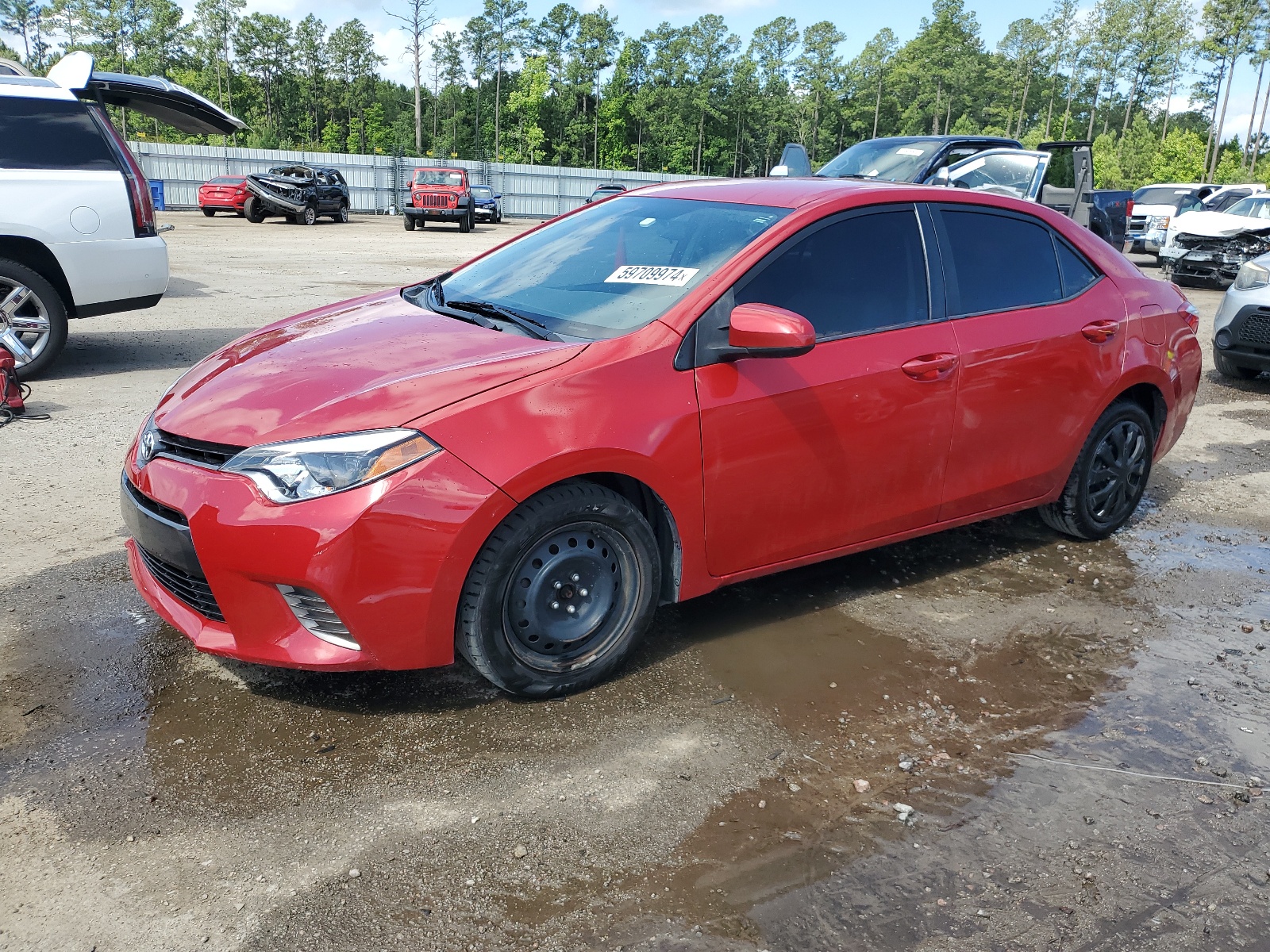 2015 Toyota Corolla L vin: 2T1BURHE5FC365578