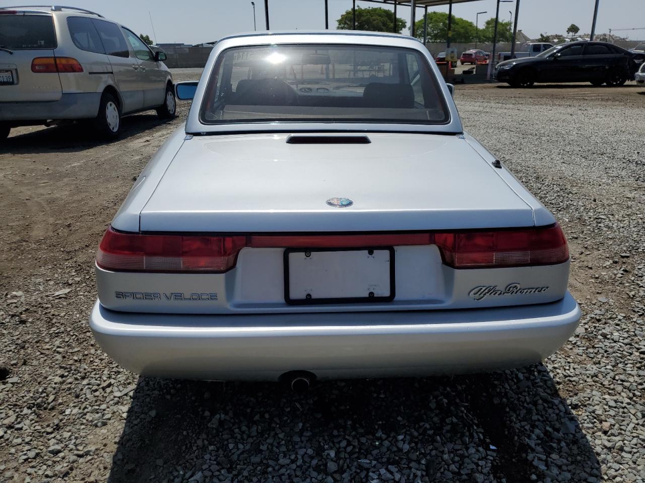 1991 Alfa Romeo Spider Veloce VIN: ZARBB32N7M6007923 Lot: 60055114