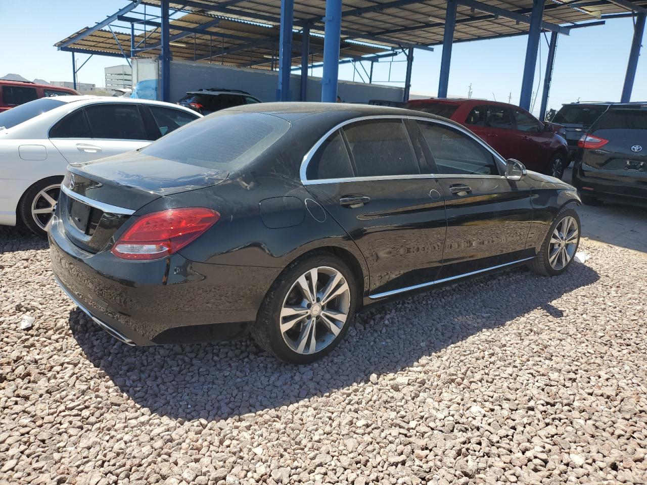 VIN 55SWF4JB6FU073706 2015 MERCEDES-BENZ C-CLASS no.3