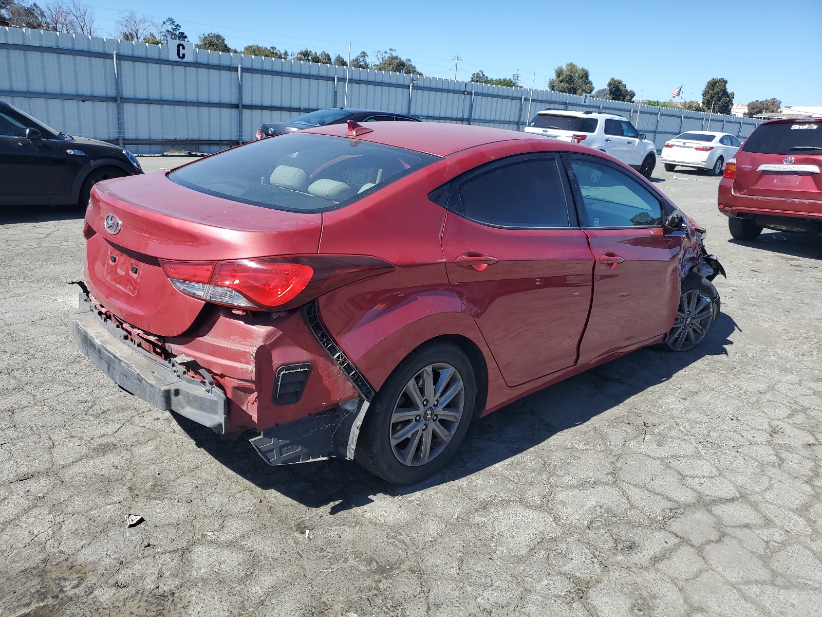 2015 Hyundai Elantra Se vin: KMHDH4AE3FU279551