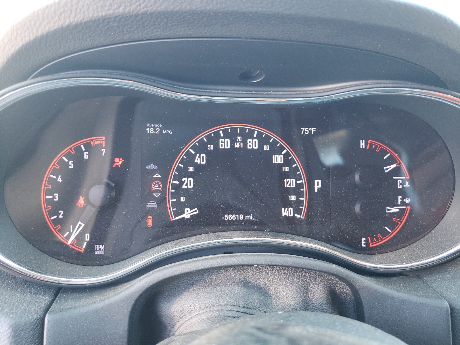 1C4RDJDG2HC600411 2017 Dodge Durango Gt