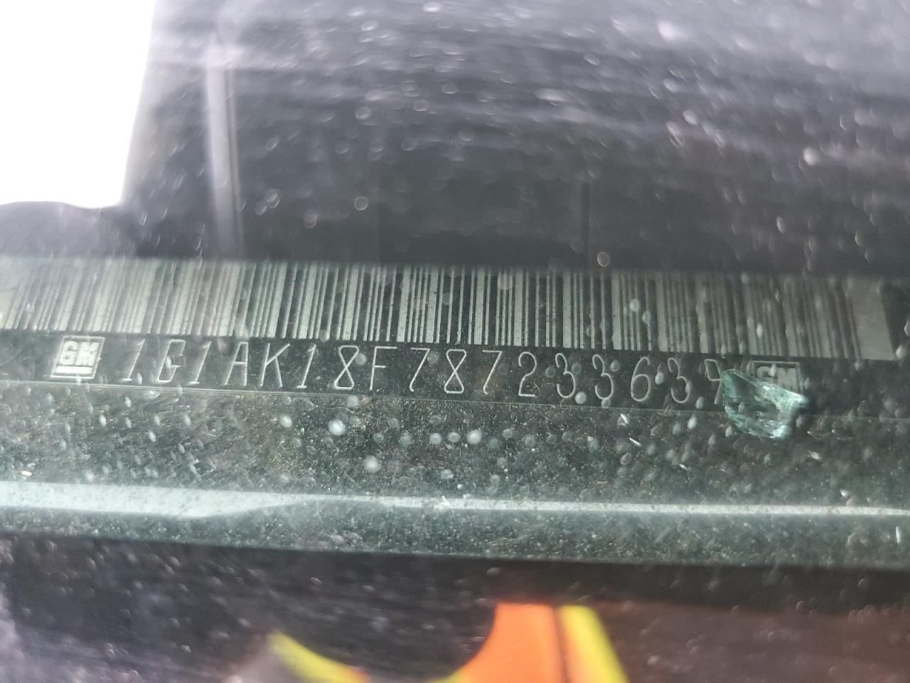 2008 Chevrolet Cobalt Ls VIN: 1G1AK18F787233639 Lot: 57952684