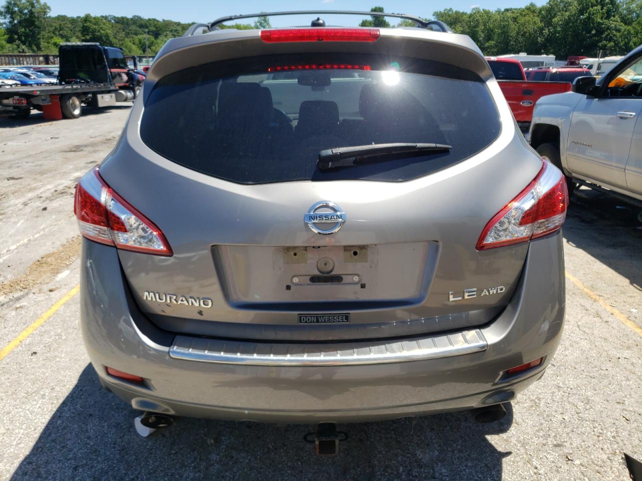 2011 Nissan Murano S VIN: JN8AZ1MW6BW179616 Lot: 60672004