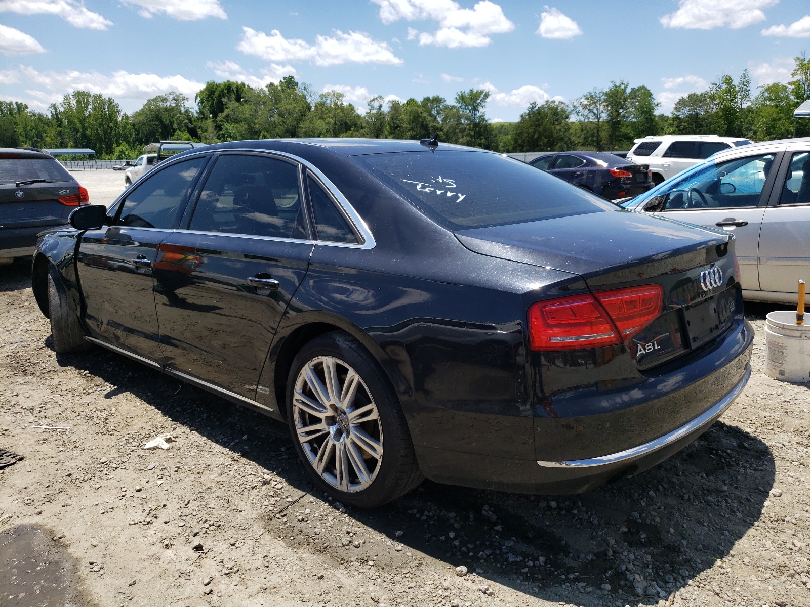 2012 Audi A8 L Quattro vin: WAURVAFD4CN007045