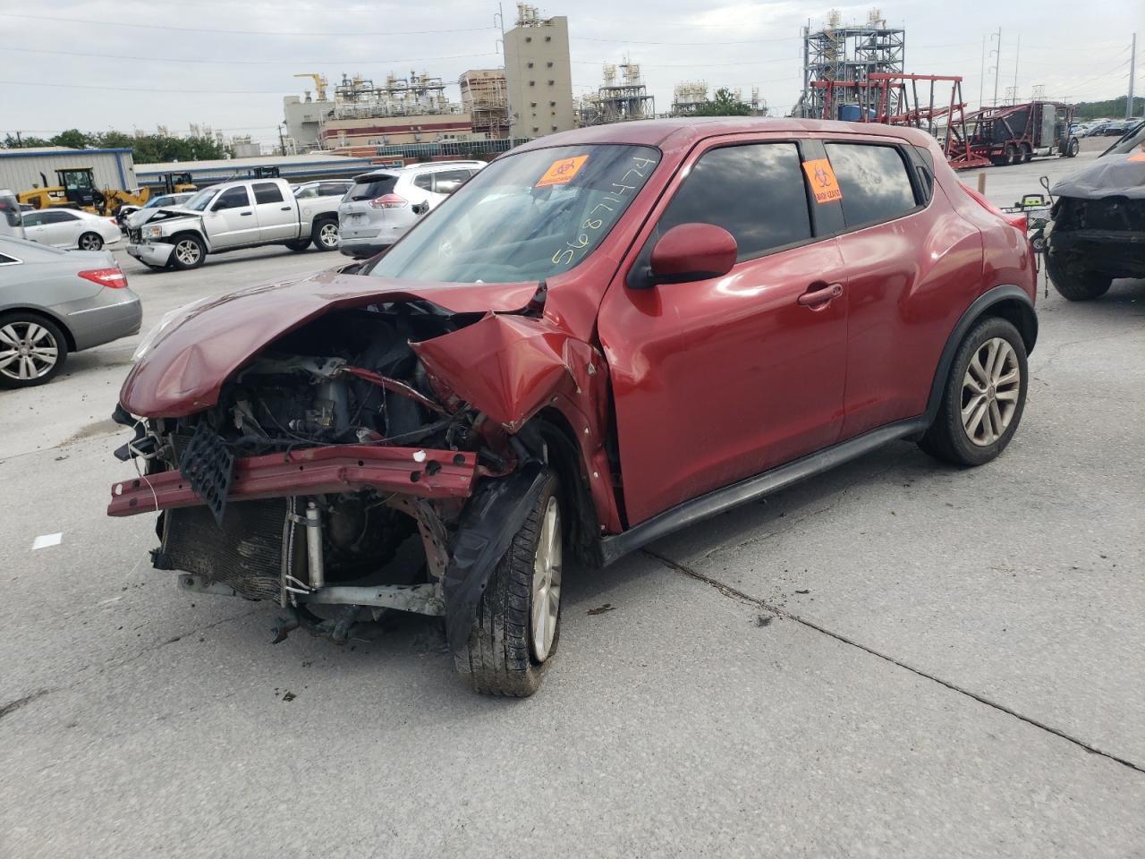 2014 Nissan Juke S VIN: JN8AF5MR9ET355364 Lot: 56871474