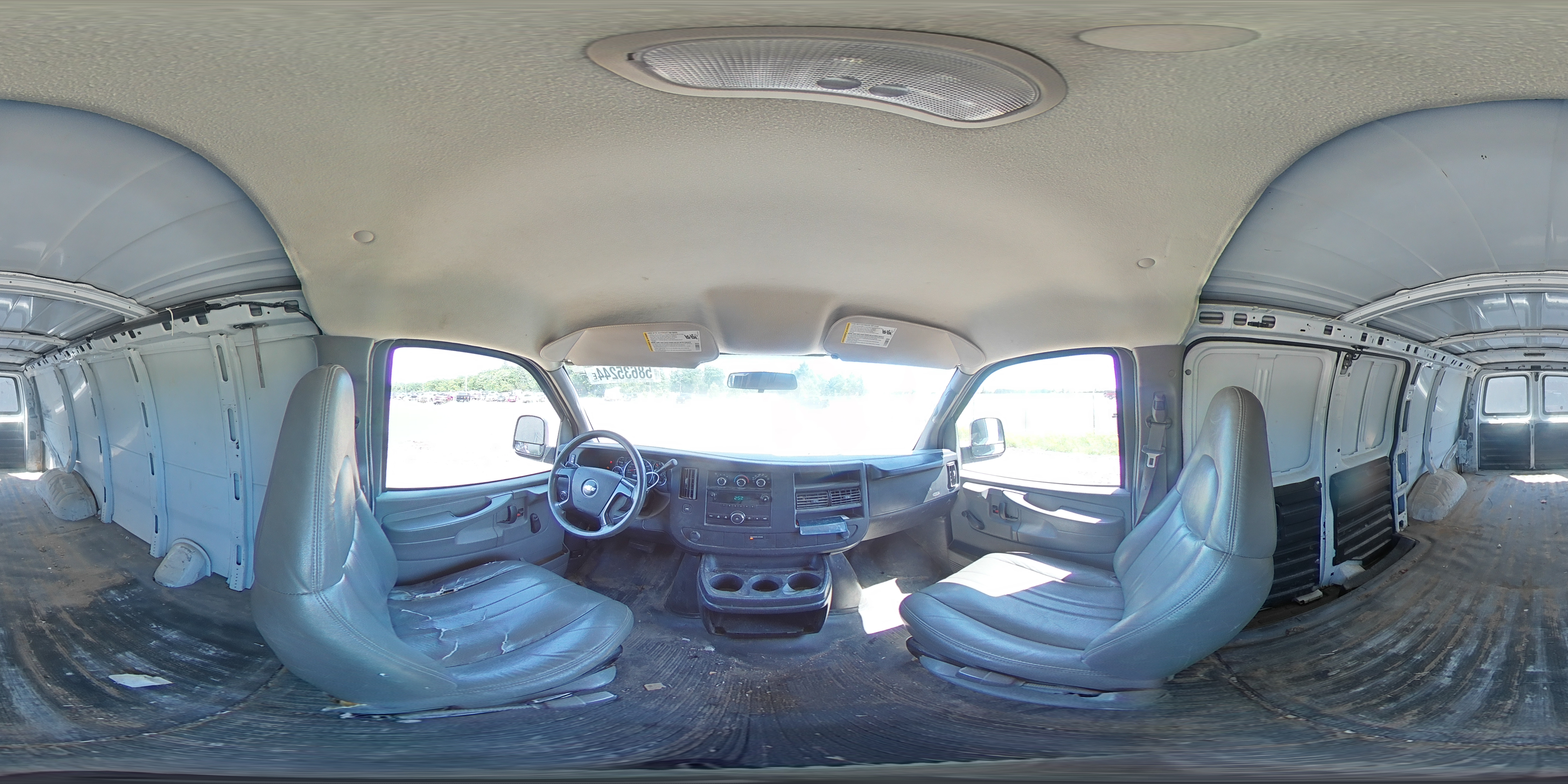 2008 Chevrolet Express G1500 VIN: 1GCFG15XX81155582 Lot: 58635244