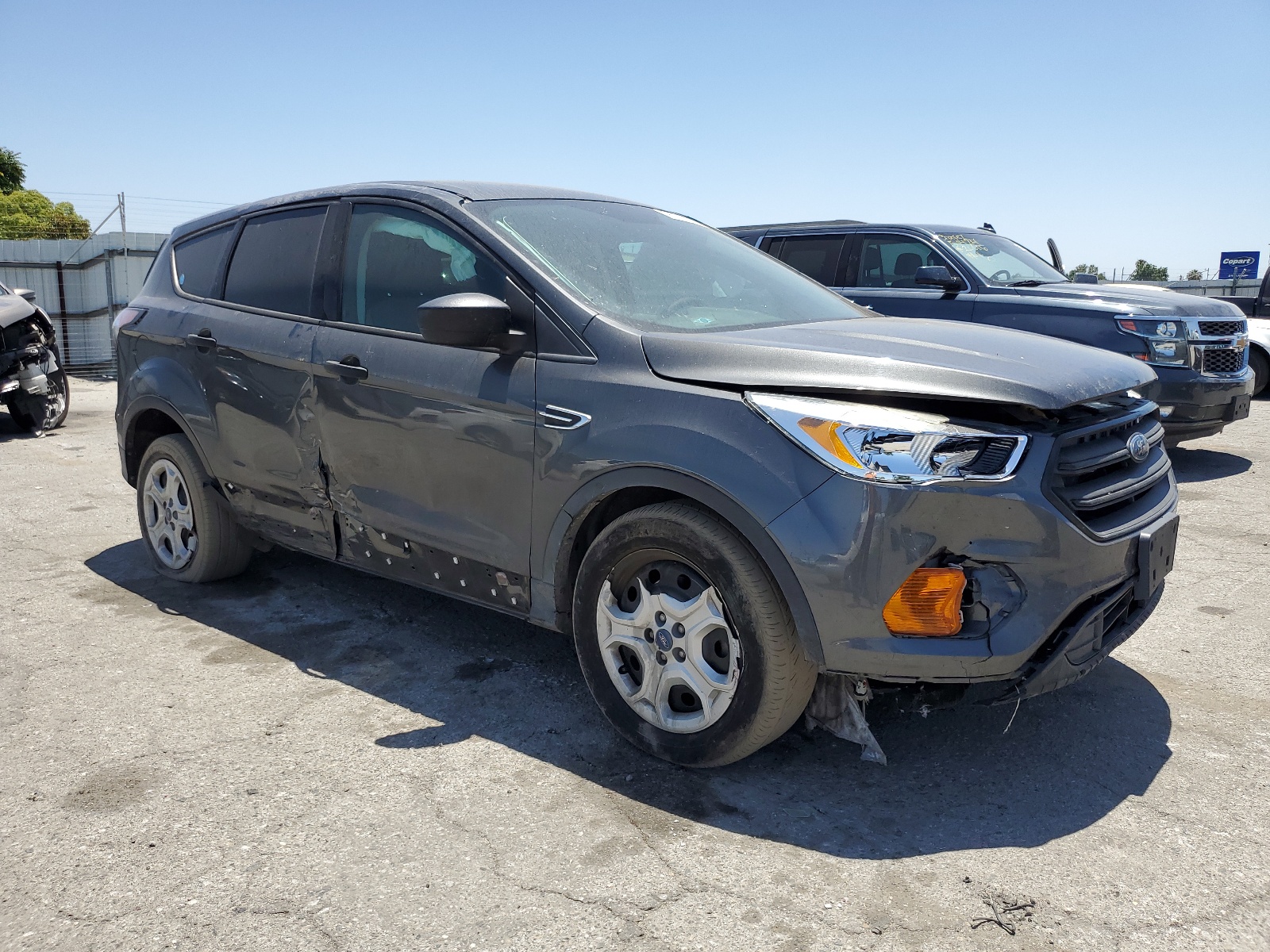 2017 Ford Escape S vin: 1FMCU0F79HUE16683