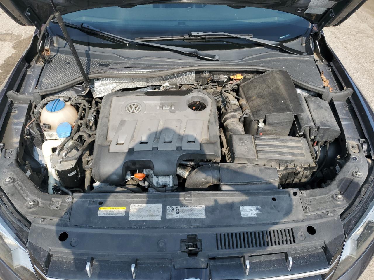 2013 Volkswagen Passat Se VIN: 1VWBN7A33DC139178 Lot: 59734074