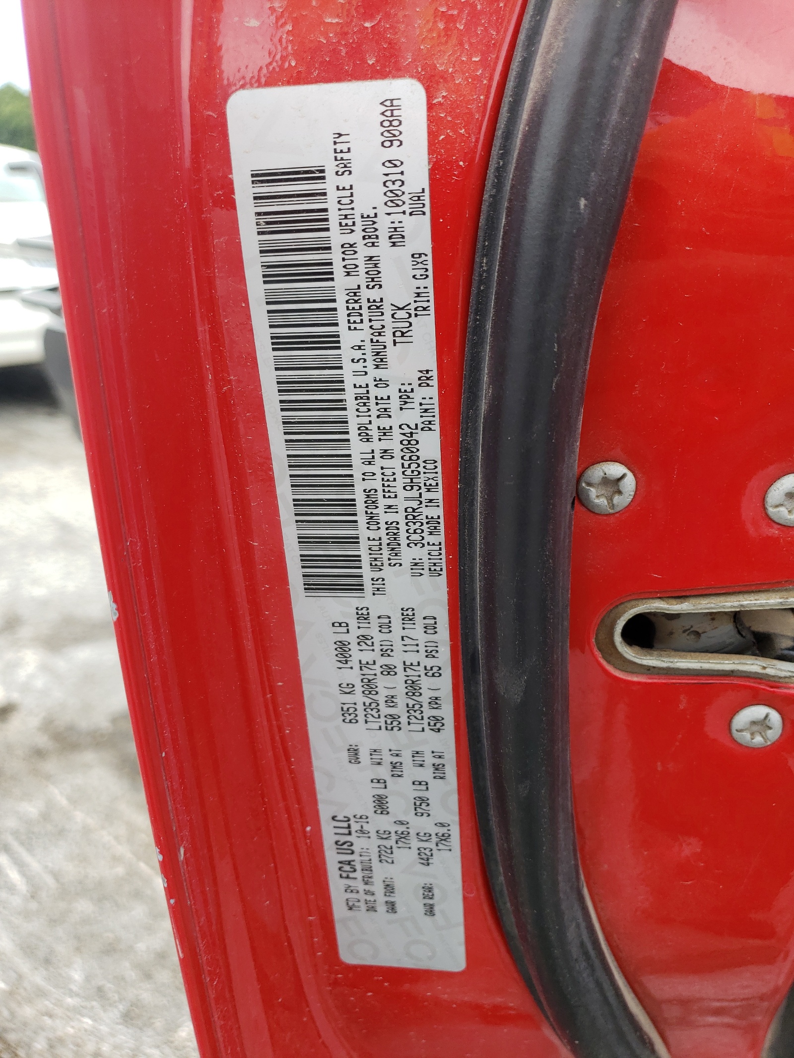 3C63RRJL9HG560842 2017 Ram 3500 Laramie