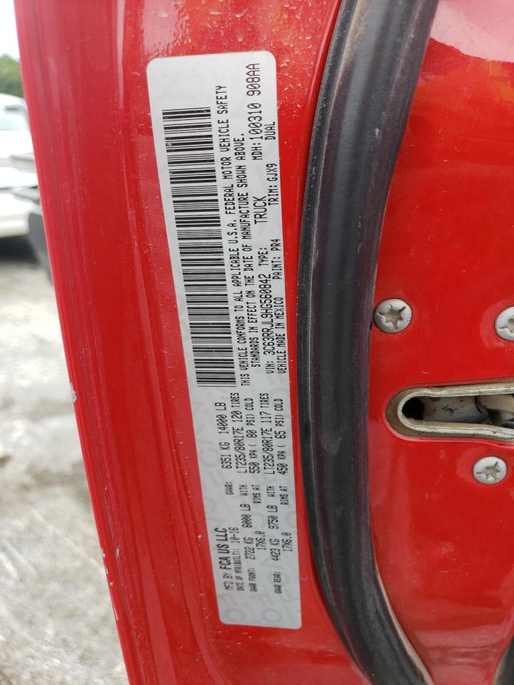 2017 Ram 3500 Laramie VIN: 3C63RRJL9HG560842 Lot: 57576594