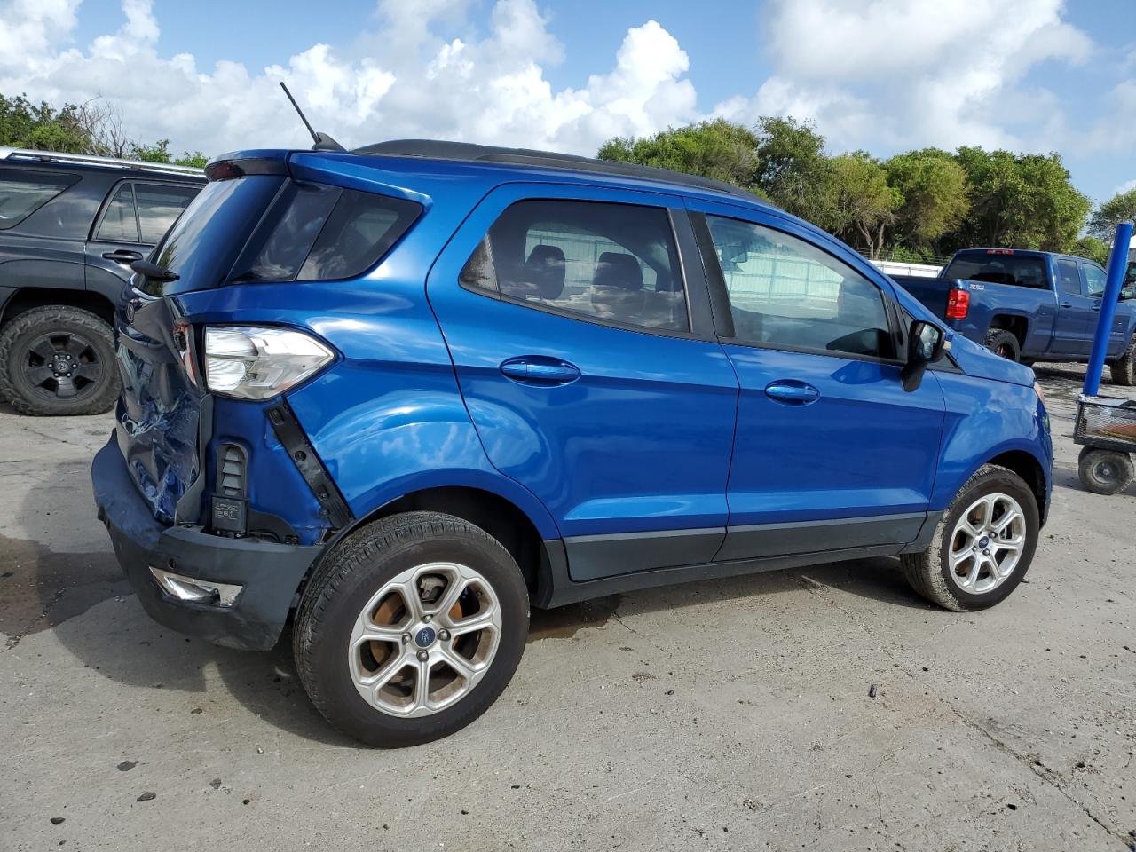 2018 Ford Ecosport Se VIN: MAJ6P1ULXJC170646 Lot: 59760934