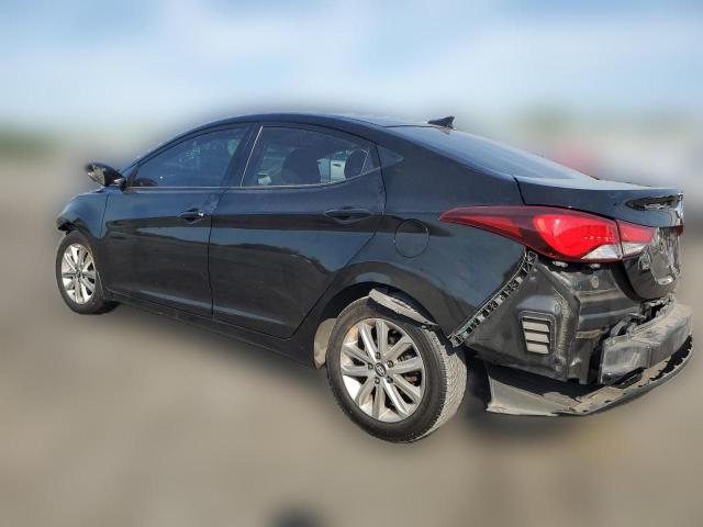  HYUNDAI ELANTRA 2016 Чорний