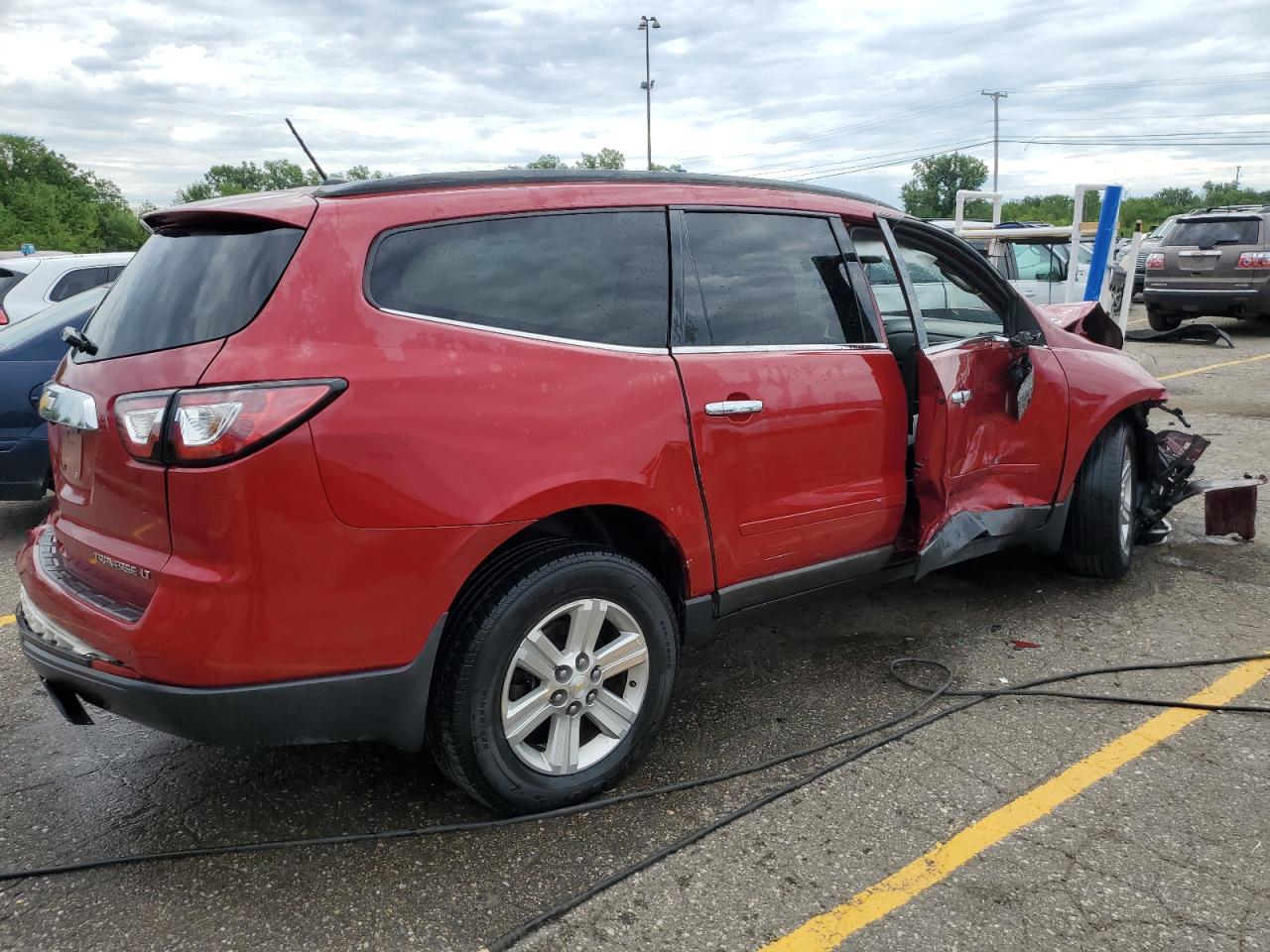 2014 Chevrolet Traverse Lt VIN: 1GNKVHKD7EJ212461 Lot: 60760434