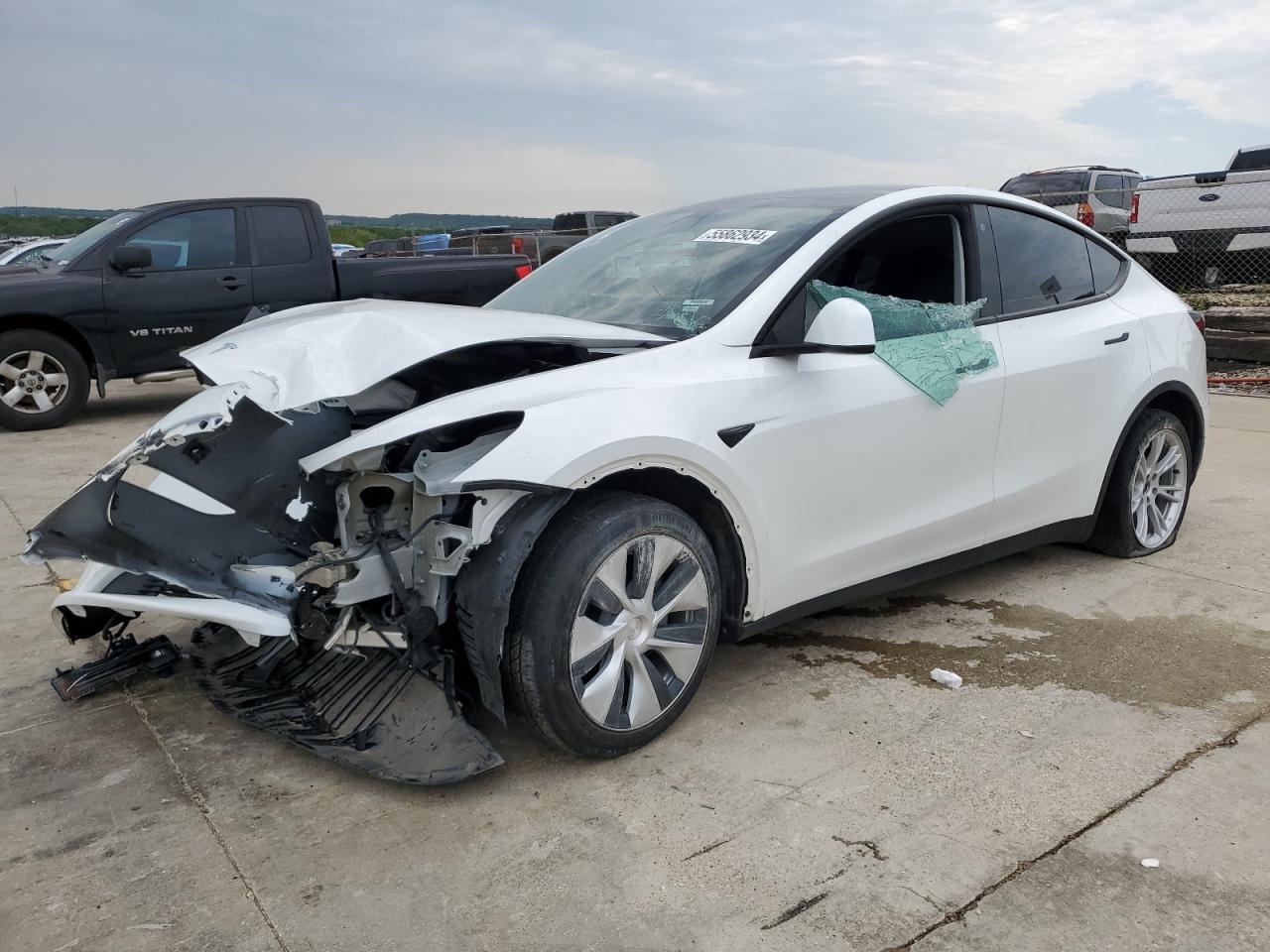 2022 Tesla Model Y zu verkaufen in Grand Prairie, TX - Front End