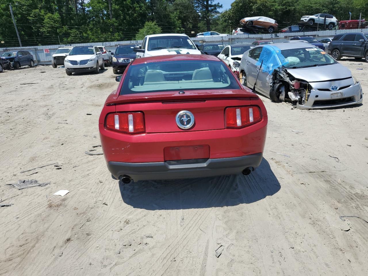 2011 Ford Mustang VIN: 1ZVBP8AM6B5150895 Lot: 59520034