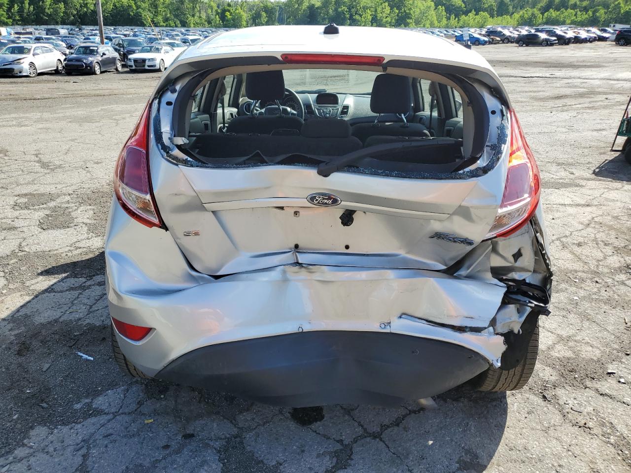 2018 Ford Fiesta Se VIN: 3FADP4EJ7JM112806 Lot: 60482454